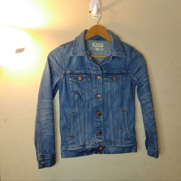 Madewell Classic Denim Jacket Size XS - Picture 5 of 10